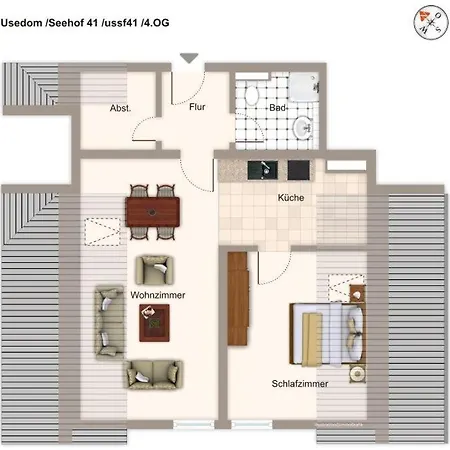 דירה Seehof Seehof 41 *